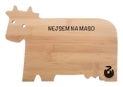 Bambusové prkénko - Kravička