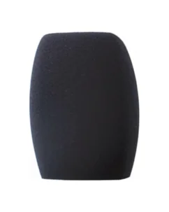 Protivětrný molitanový kryt na mikrofon (windscreen) 80×105 mm – černý, s potiskem
