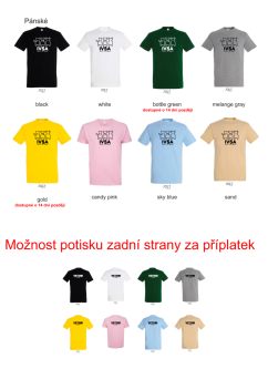 Pánské tričko - prdelky