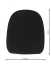 Protivětrný molitanový kryt na mikrofon (windscreen) 60×70 mm – černý, s potiskem