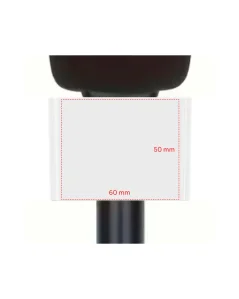 Mic Flag - kostka, světlá s vlastním logem