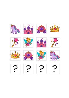 Dočasné tetování pro děti – Malá princezna 👑✨ | 16 tetovaček