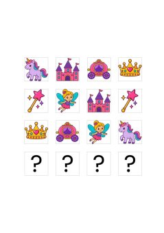 Dočasné tetování pro děti – Malá princezna 👑✨ | 16 tetovaček